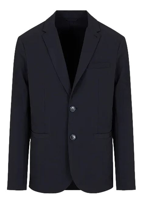 Giacca monopetto in twill ultra stretch ARMANI EXCHANGE | Giacche | 8NZG49 ZNYZZ1583